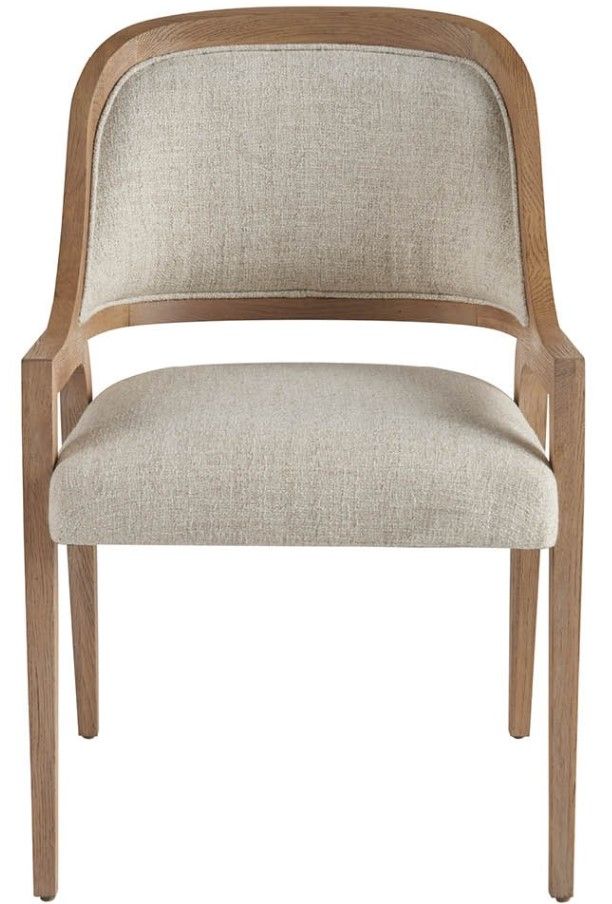 Universal Explore Home™ Avaline Monique Linen/Skylark Arm Chair-2