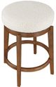 Homelegance® Lily Brown/White Swivel Counter Stool-3