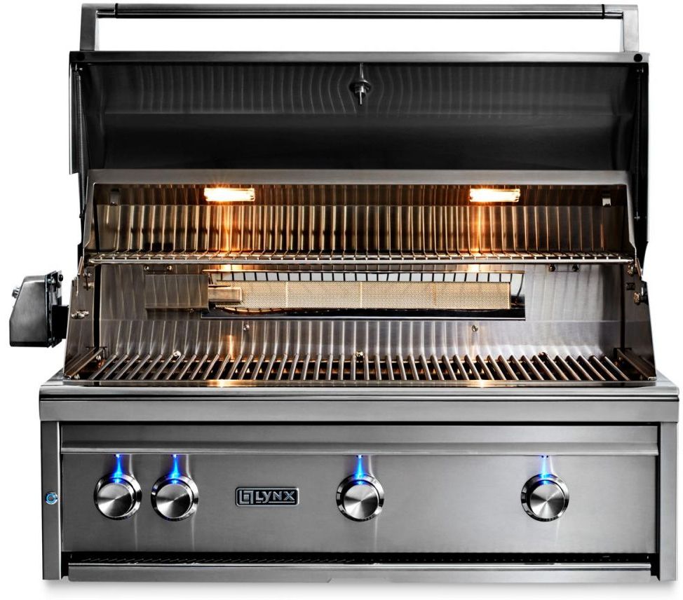 Lynx Professional 3-Burner Stainless Steel Built In Natural Gas Grill - Thumbnail 5