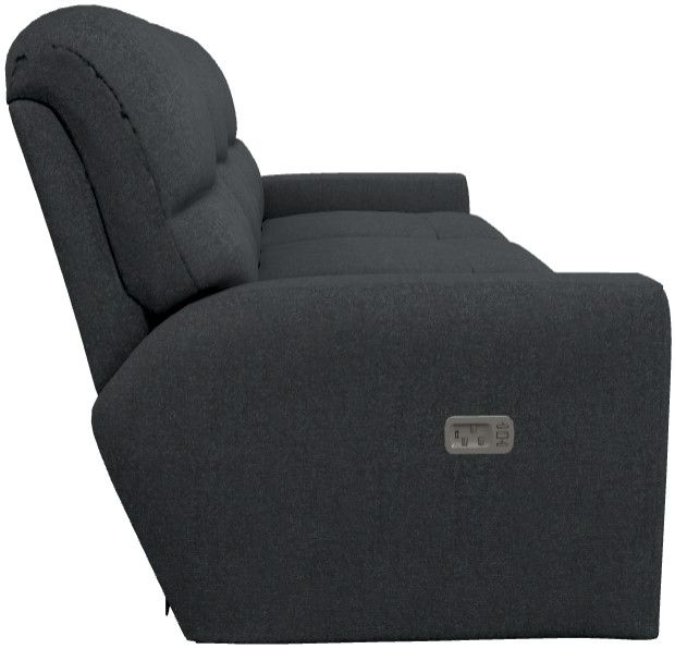 La-Z-Boy® Hawthorn Navy Power Reclining Sofa with Headrest-2