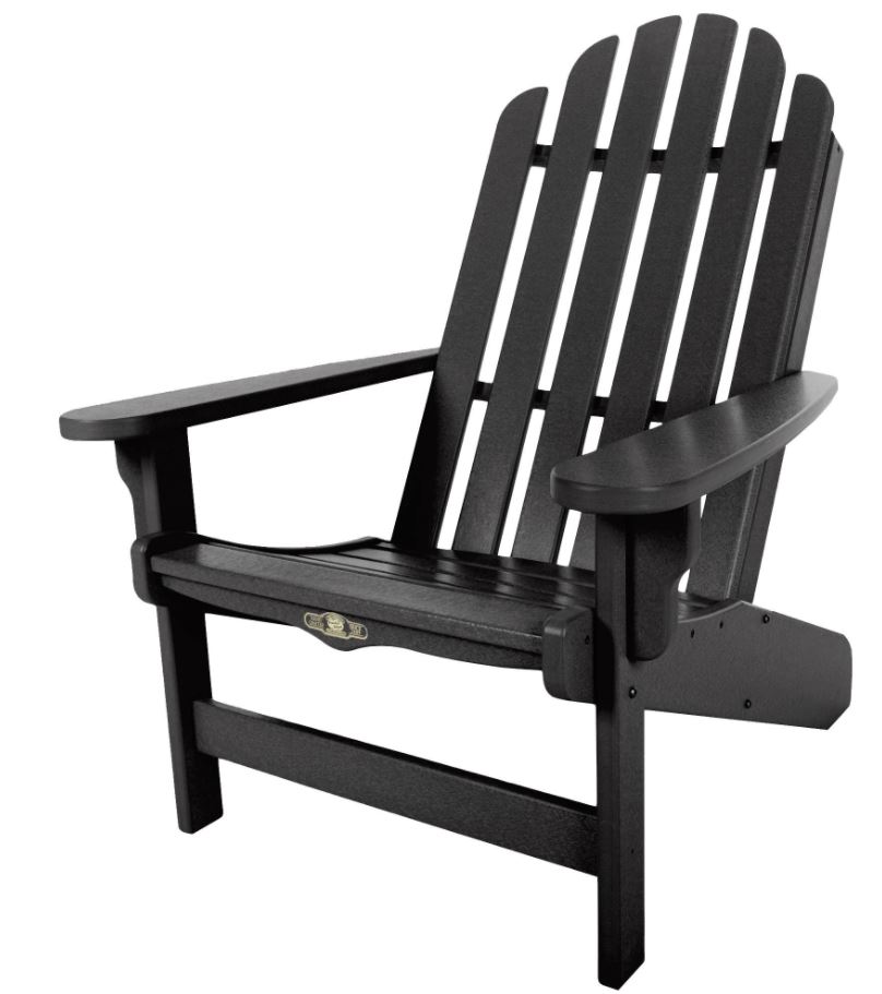 Pawleys Island Essentials Adirondack Chair Black Greenville Appliance Mattress Home Appliances Kitchen Appliances Mattresses in Greenville NC 27858