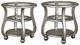 Millennium® by Ashley® Coralayne 2-Piece Silver Finish Living Room Table Set-0