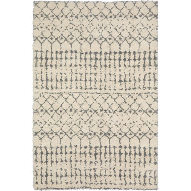 Dalyn™ Rug Company Marquee Ivory/Metal 5'x8' Area Rug-0