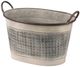 A & B Home 4-Piece Antique Gray Outdoor Planter Set-1