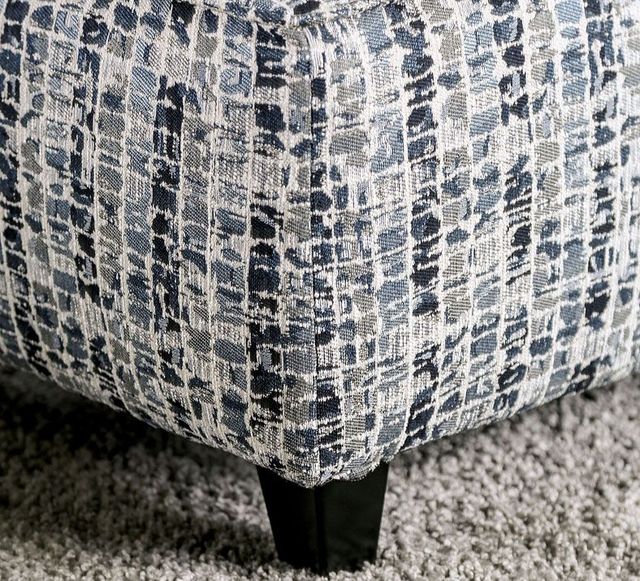 Furniture of America® Verne Gray/Ivory Ottoman-1