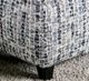 Furniture of America® Verne Gray/Ivory Ottoman-1