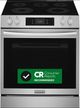 Frigidaire Gallery® 30" Smudge-Proof® Stainless Steel Slide-In Electric Range with Stone Baked Pizza-1
