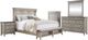 Liberty Furniture Ivy Hollow 5-Piece Dusty Taupe/Weathered Linen King Mantle Storage Bedroom Set-0