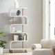 Uttermost® Bia White Etagere-1