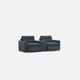 Drew & Jonathan Home ModularOne New Horizon 3-Piece Indigo Power Reclining Modular Sectional-0