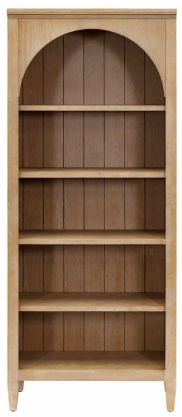 Martin Furniture Laurel Natural Open Bookcase-1
