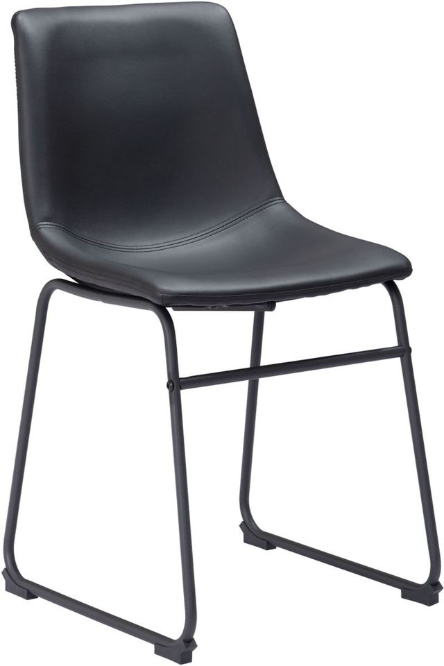 Zuo® Modern Smart Black Dining Chair-0
