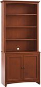 Whittier Wood® Furniture Customizable McKenzie 30" Wide Hutch-2
