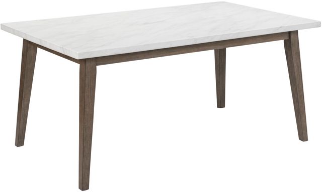 Liberty Furniture Edison 5-Piece Brownstone/Gray Wash/White Rectangular Table Set-2