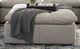 Jackson Furniture Ciampino Ice 40" Cocktail Leather Ottoman-0
