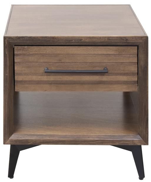Legends Home Malibu Bourbon End Table-1