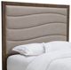 Michael Amini®  Del Mar Sound Boardwalk/Cream Eastern King Panel Bed-1