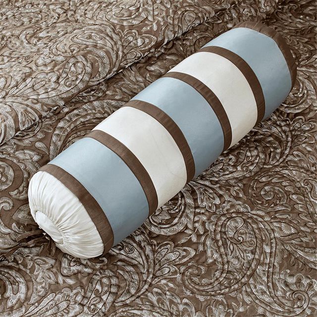Olliix by Madison Park 6 Piece Blue King/California King Aubrey Reversible Coverlet Set-3