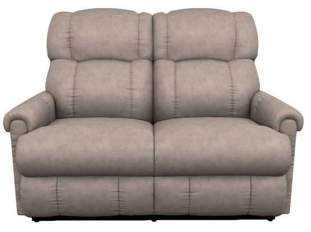 La-Z-Boy® Pinnacle Stone Leather Power Wall Reclining Loveseat with Headrest and Lumbar-1