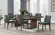 New Classic® Home Furnishings Kody 7-Piece Dark Walnut/Forest Green Oval Dining Set-1