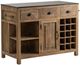 Crestview Collection Bengal Manor Black/Brown Island-0