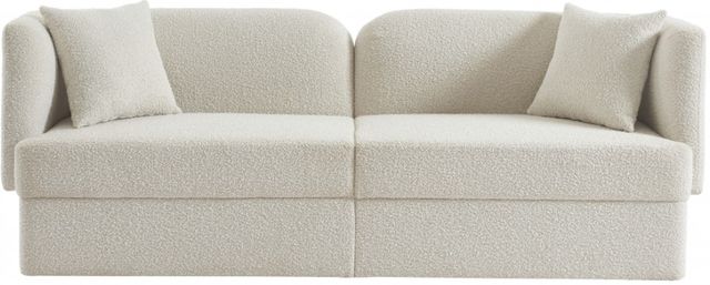 Meridian Furniture Marcel Cream 91" Sofa-1