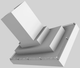 Vent-A-Hood® 48" White Contemporary Island Range Hood-5