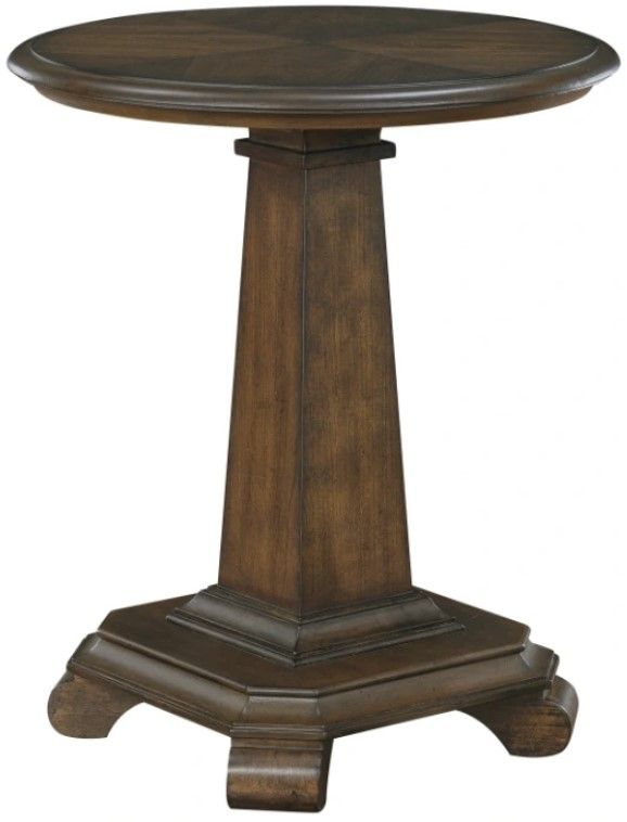 Homelegance® Rochester Brown End Table-0