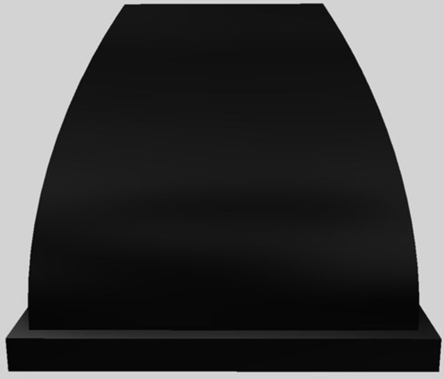 Vent-A-Hood® Designer Series 36" Black Wall Mounted Range Hood-0