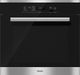 Miele 28.44" Clean Touch Steel Electric Built in Single Wall Oven-0