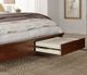 aspenhome® Cambridge Brown Cherry King Panel Storage Bed-2
