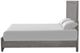 Furniture of America® Crowthorne Warm Gray Eastern King Panel Bed-2