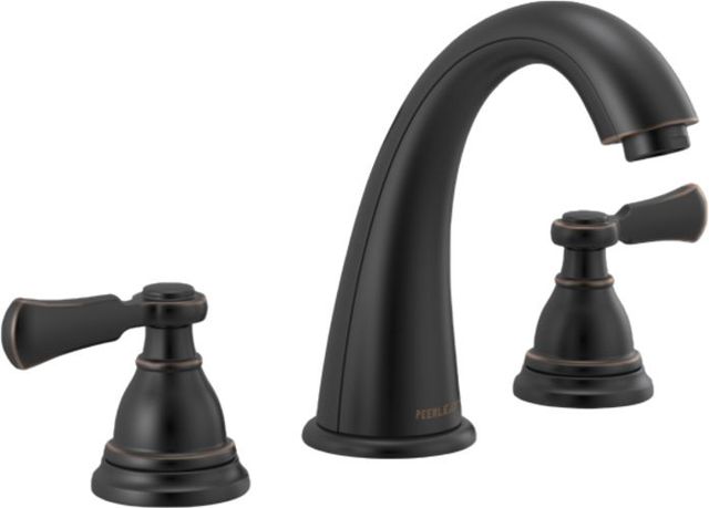Peerless Elmhurst® Oil Rubbed Bronze 2-Handle Widespread Bathroom Faucet-0