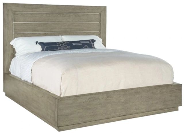 Hooker® Furniture Linville Falls Mill Ridge Mink California King Panel Bed-0