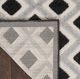 Nourison Home™ Aloha Black White 5'x8' Style 3 Area Rug-2