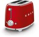 Smeg 50's Style 2 Slice Red Toaster-2