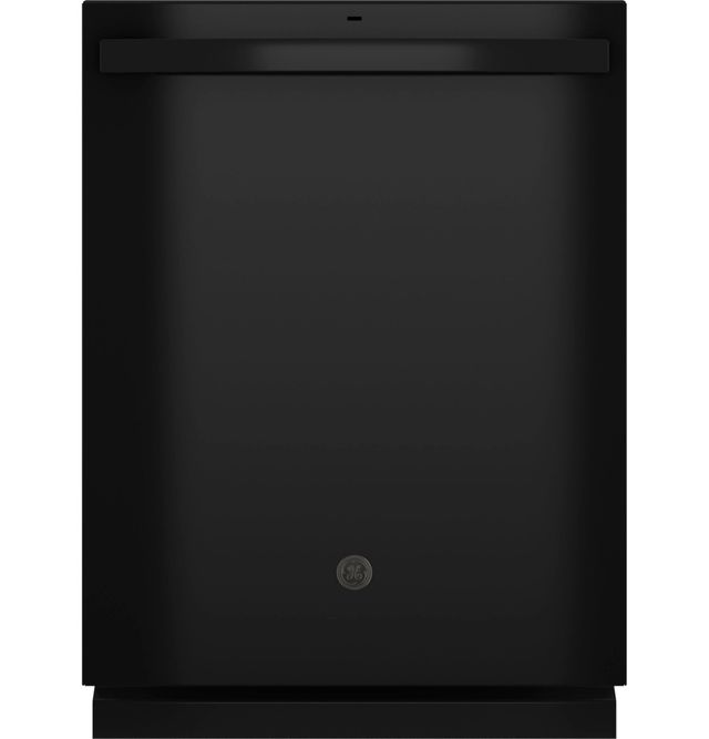 GE® 24" Black Built-In Top Control Dishwasher with Sanitize Cycle and Dry Boost-0