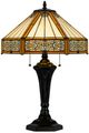 Cal® Lighting & Accessories Tiffany Dark Bronze Table Lamp-0