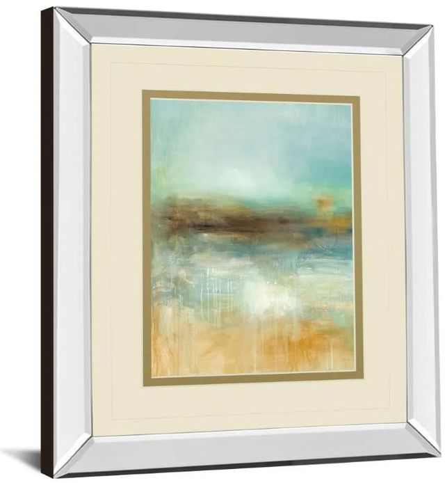 Classy Art Let The Summer Sun Shine by Pasion Mirror Framed Wall Art-1