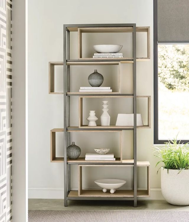 Hammary® Jive Suede Etagere-3