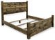 Munro's Furnishings Rough Sawn Twin Three Board Bed-0