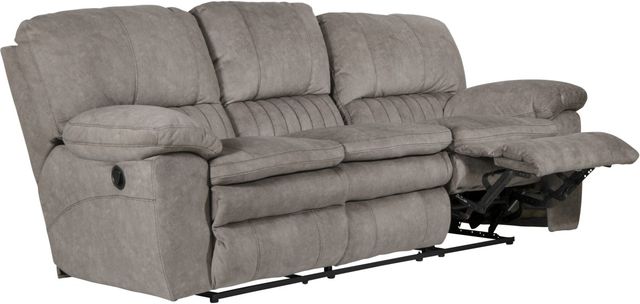 Catnapper® Reyes Graphite Lay Flat Reclining Sofa-2