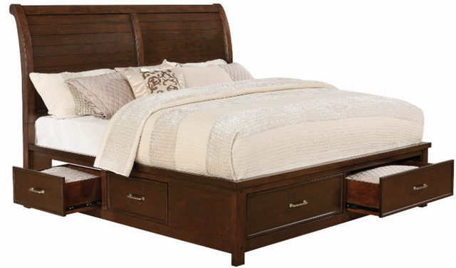 Coaster® Barstow Pinot Noir Queen Storage Bed-0
