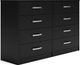 Signature Design by Ashley® Finch 5-Piece Black Full Panel Platform Bed Set-2