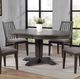 Winners Only® Hartford Gray Pedestal Dining Table-1