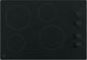 GE® 30" Black Built-In Knob Control Electric Cooktop with 4 Elements-0