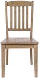 Jofran Inc. Carlyle Crossing Beige Slatback Side Chair-2