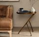 Four Hands Schmidt Antique Brass Accent Table-3