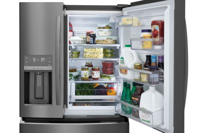 Frigidaire Gallery® 36" 21.5 Cu. Ft. Smudge-Proof® Black Stainless Steel Counter Depth French Door Refrigerator-4