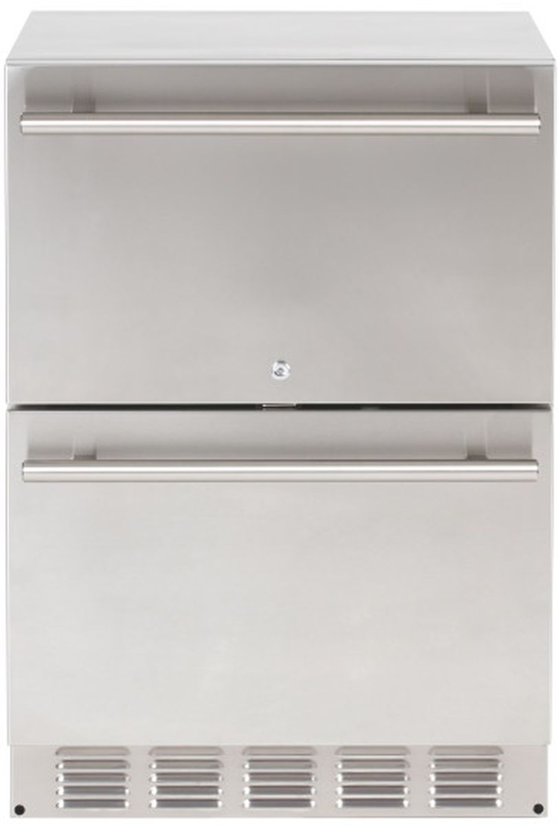 Sapphire Series 5 24" Stainless Steel Refrigerator Drawers